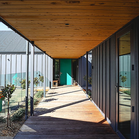 Covered deck