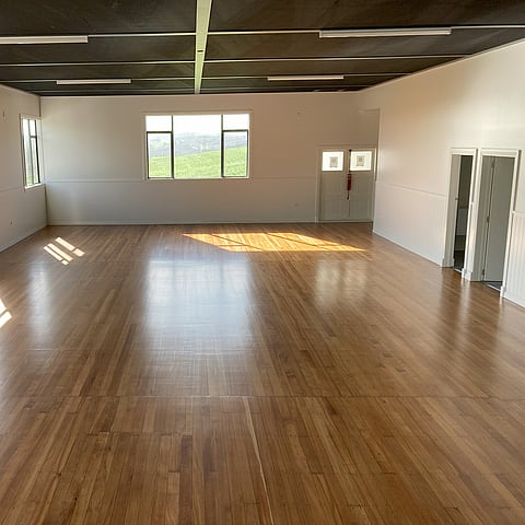 Bedroom with views and deck