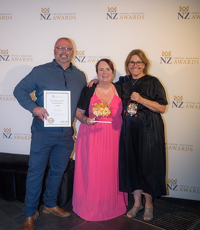2025 VANNZ Community Contributor Award - Mel Weston of Virtual Mel Business Admin Solutions 