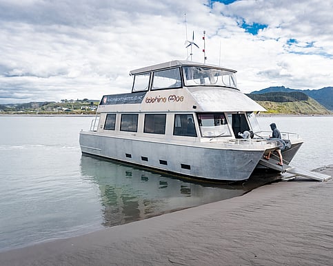 Front boat ramp