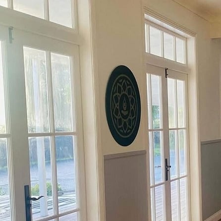 Circle logo signs