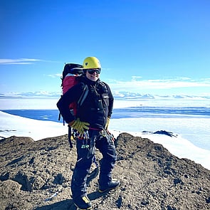 Irish on adventures in Antarctica.