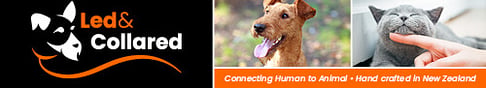 Led & Collared&reg; is a small homegrown NZ company that offers customised & personalised pet gear. As pet owners and lovers, their products are specifically designed to keep pets safe, secure, happy and healthy. Handcrafted in New Zealand and include dog & cat collars, leads, harnesses, tags, feeding gear, safety lights and signage. Their signage pairs perfectly with Beloved Pet Furniture's crate surround and cozy nook!