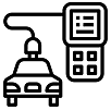 Vehicle diagnostic scanner icon