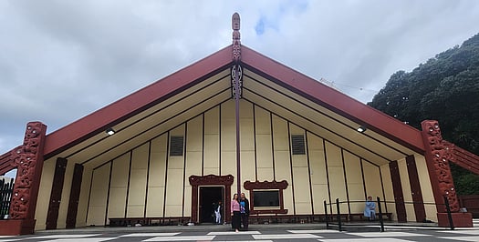 Forming connections at Te Aka Whai Ora Lived Experience Hui at Pipitea Marae