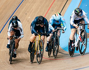 Sprint cyclists edge back into competition