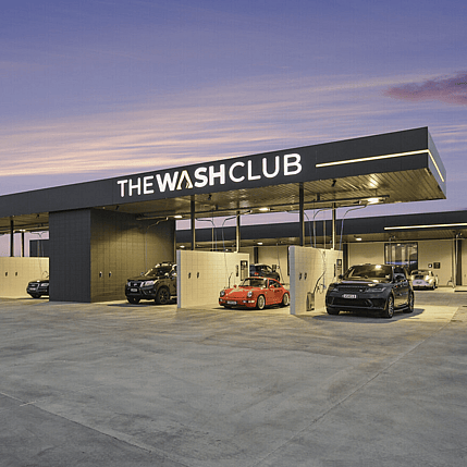 Ardent Building Developments. Hamilton. Image of commercial build. The Wash Club.