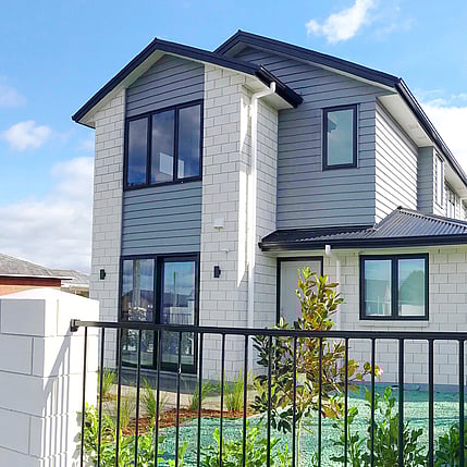 Ardent Building Developments. Hamilton, Waikato. NZ. Image of two storey apartments.