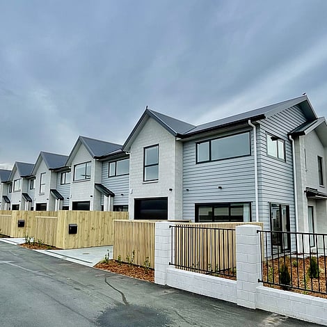Ardent Building Developments. Hamilton, Waikato. NZ. Image of apartments
