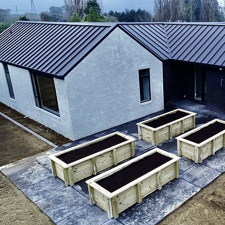 Ardent Building Developments. Hamilton, Waikato. NZ. Image of new home build exterior