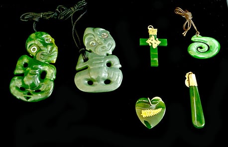 Maori and Tribal Art &ndash; Folk Art and Kiwiana -New Zealand Jade(Pounamu) at Rotorua Antiques and Collectables