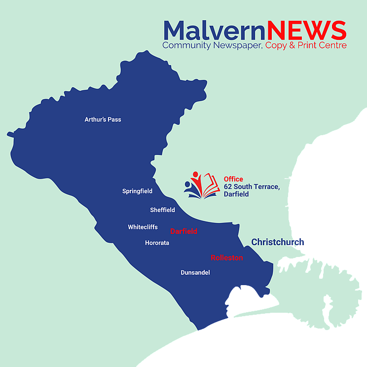 Map of distribution area