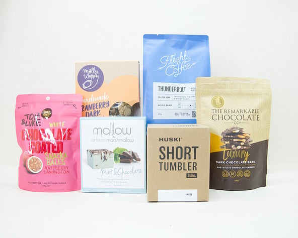 KYND Coffee Box gift box NZ &mdash; hand picked NZ-made coffee and treat gifts delivered nationwide