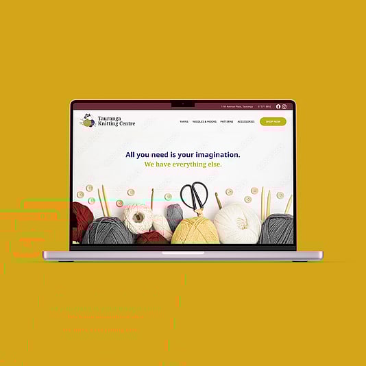 Tauranga Knitting Centre Website