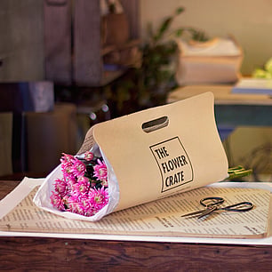 Flower Crate flower carrier packaging design