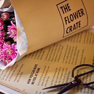 Business location photography for flower company