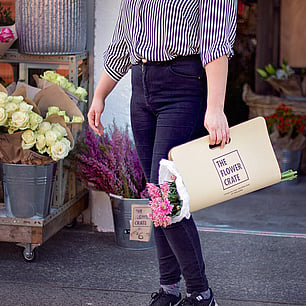 Business location photography for flower company