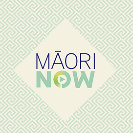 MāoriNow streaming platform logo design