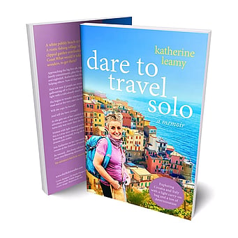 The book, Dare to Travel Solo by Katherine Leamy