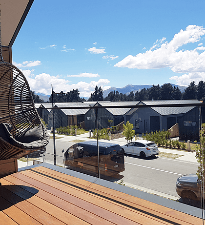 Deck framing for multi unit residential project in nz