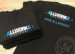 Company Logo on Tees