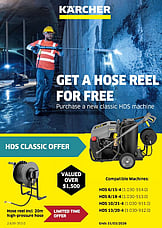 Free hose reel!