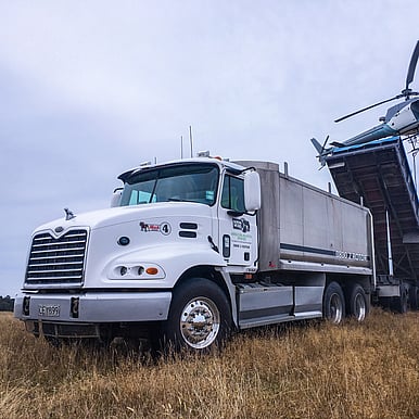 truck on farm