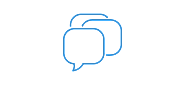 Encourages important conversations icon