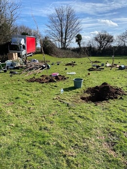 Bristol airport planting project 2nd - 6th March 2026