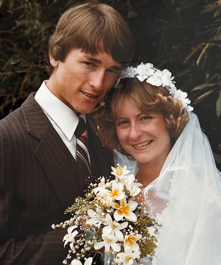 Classic wedding arrangements from earlier decades