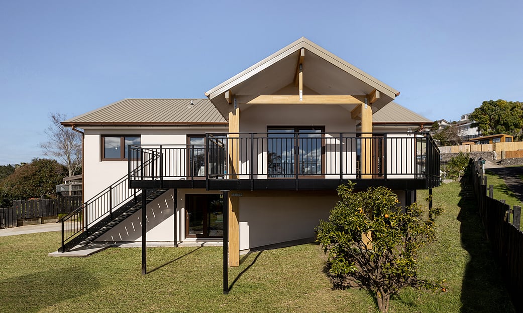 after exterior recladding