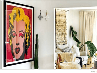 When your job is to write about decor trends and the country's most gorgeous houses, it's expected you'd live in a photoshoot-worthy home yourself. 