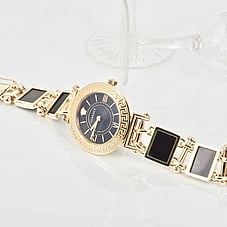 Versace watch with a handmade watch strap