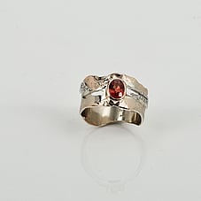 Rose gold engagement ring