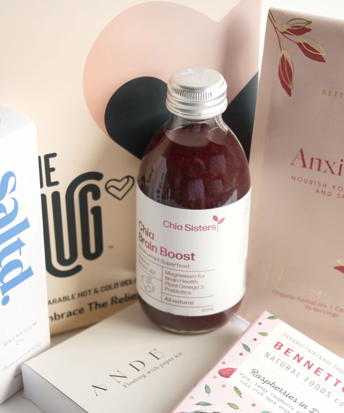 NZ-made self care gift boxes &ndash; relaxation and wellness gifts by KYND Gift Boxes