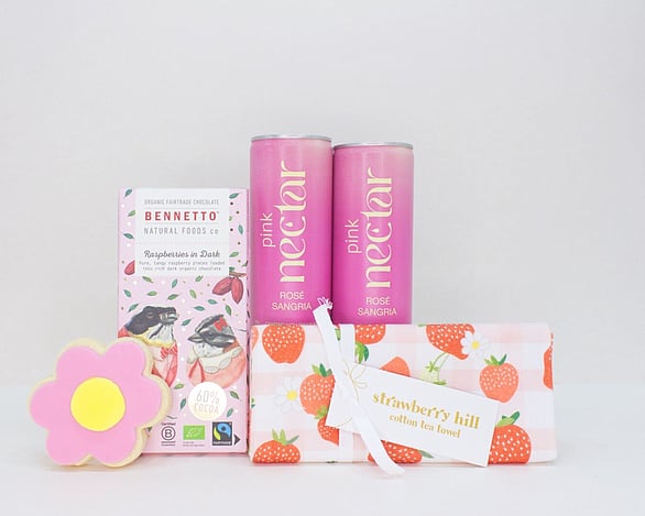 KYND All Things Pink gift box NZ — hand picked NZ-made pink celebration gifts delivered nationwide