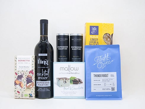 COFFEE BEANS, SWEET TREATS AND ESPRESSO MARTINI