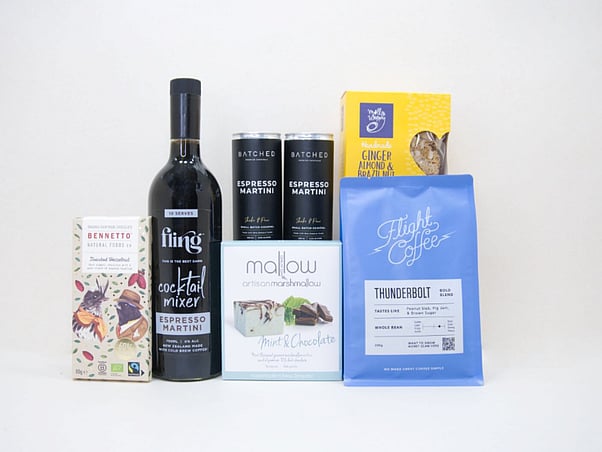 COFFEE BEANS, SWEET TREATS AND ESPRESSO MARTINI