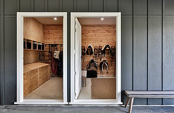 Tack & Feed Room Goodwood Barn  Harrison Lane
