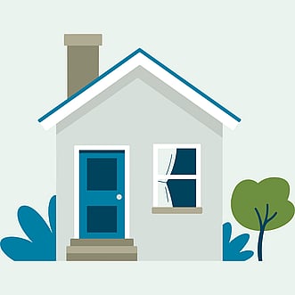 Illustration of house