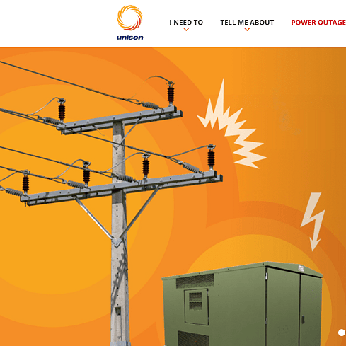 Unison Website Screenshot