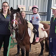 Isabelle is a member of Riding for the Disabled in Cambridge, New Zealand