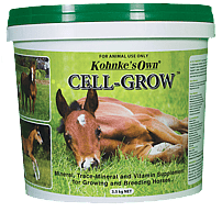CELL GROW&reg; - Patented Supplet&reg; technology. Optimize bone development of Growing and Breeding Horses. Scientifcally formulated.