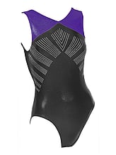 Nikita Leotard - BLACK/PURPLE-Child $84.99 / Adult $94.99- - - - - - - - - - - - - - - ORDER NOW >