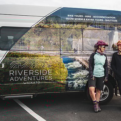Website and Brand Design for Riverside Adventures Waikato