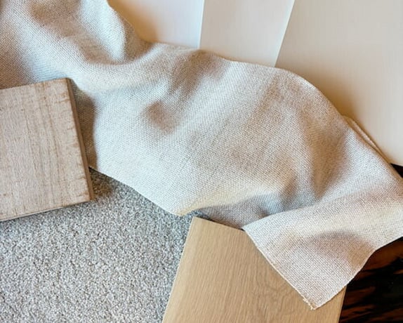 Interior material palette