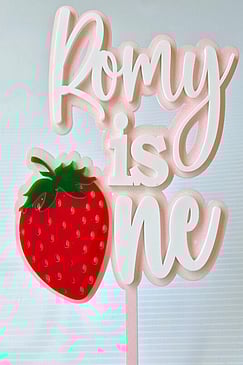 Custom cake toppers - Custom Laser Cutting NZ