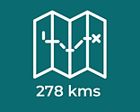 Adventure Route Distance | Mountains to Sea