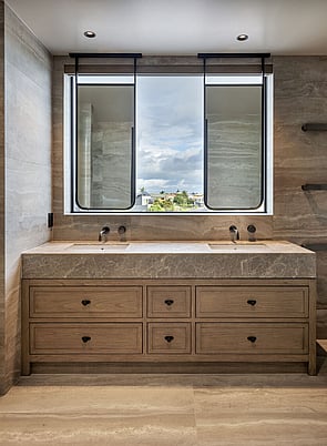 shaker vanity