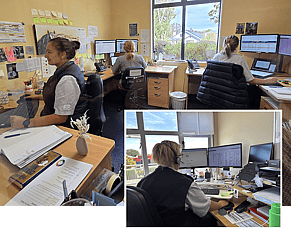 The team behind the team